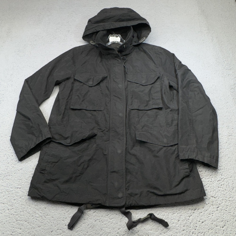 rag &‎ bone Jacket Womens Small Black M65 Hooded Parka Field M65 Field Coat Army
